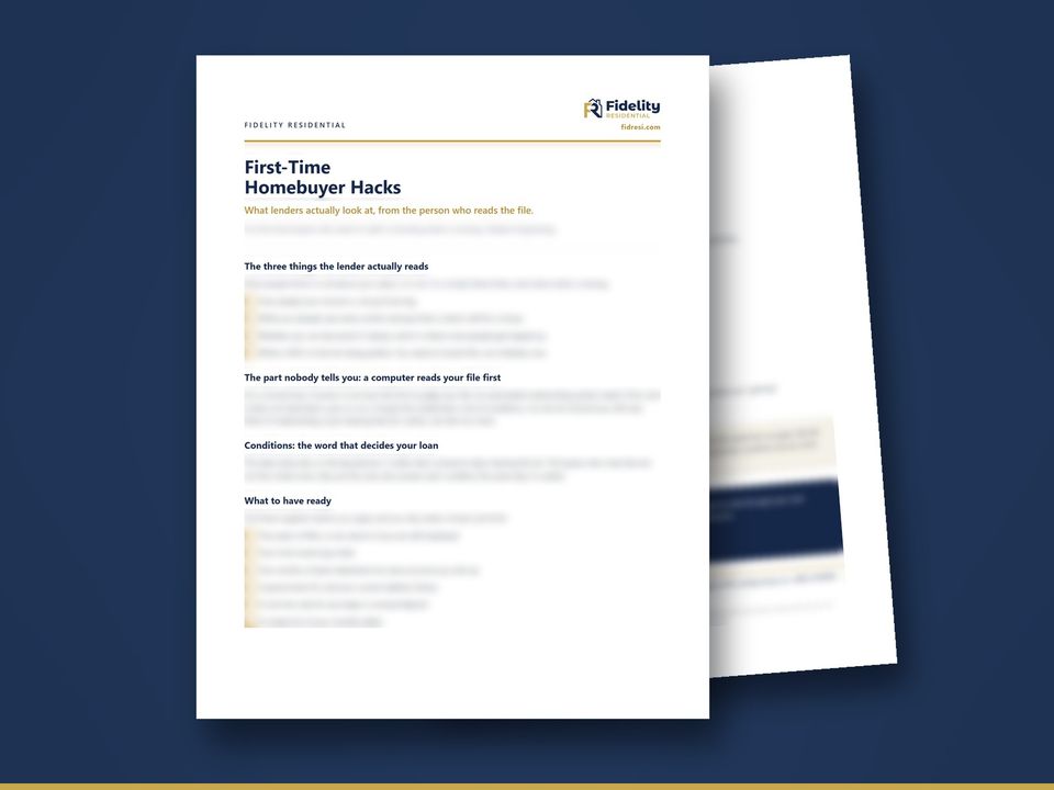 Cover of the guide First-Time Homebuyer Hacks