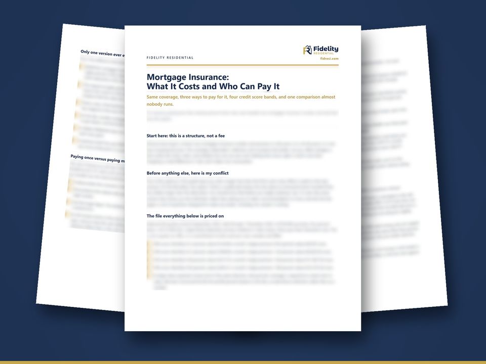 Cover of the guide Mortgage Insurance: What It Costs and Who Can Pay It