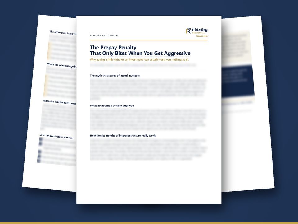 Cover of the guide The Prepay Penalty That Only Bites When You Get Aggressive